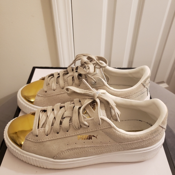 Puma grey suede sneaker - Picture 2 of 4